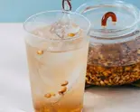 【ICE】透明麦茶+お好きなスイーツ1個 Barley tea + 1 Dessert of Choice（CHASHITSU time）