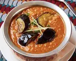 キーマなすカレー Keema ＆ Eggplant Curry（インド料理 AYUSH）