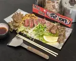 特選！和牛イチボステーキ【130g】 Special！ Japanese Beef Ichibo Steak (130g)（鉄板焼お好み焼き 楽味）