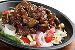 牛肉の黒胡椒炒め (黒胡椒牛肉)（金福楼）
