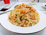 海老チャーハン (蝦仁炒飯)（金福楼）