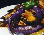 麻婆茄子 ナスの四川風炒め（上海風情）