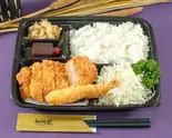 ロースかつ＆海老フライ弁当 Pork Loin Cutlet and Fried Shrimp Bento Box（とんかつ知多家金城店）