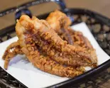 ゲソ唐揚げ（肉蕎麦 かわしょう）