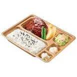 デミグラスハンバーグ弁当（本家かまどや 天満店）