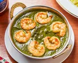 【単品】ほうれん草エビカレー/Sag Prawn Curry（エスニック料理 ハベリ）