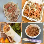 全品ケバブ(大)(セット)All Kebab Big Set（シリザ アジアンフード ケバブ）