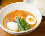 エッグと野菜のスープカレー Egg and Vegetable Soup Curry（SHANTi 上板橋店）