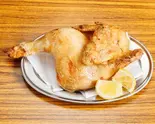 ひな鳥半身揚げ(鶏の素揚げ唐揚げ風鐸)