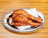 手羽先唐揚げ塩味5本(鶏の素揚げ唐揚げ風鐸)