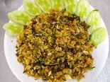 牛肉高菜漬けチャーハン Cơm rang dưa bò（ベトナム料理SENHONG大久保店）