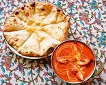 選べるランチカレー+チーズナン - Lunch Curry + Cheese Naan（インド料理屋JAGA 新丸子店）