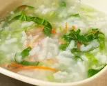 野菜お粥 塩っぱい味(青菜咸粥)（胡桃李小籠館東口店）