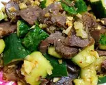 きゅうりと牛筋の和え物(黄瓜牛腱子)（胡桃李小籠館東口店）