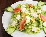 豆腐アボガドサラダ Tofu Avocado Salad（シバ ダイニング）
