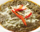 パラクマトン Palak Mutton（シバ ダイニング）