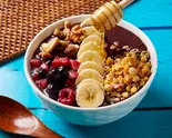 王道人気！ハニーアサイーボウル（【アサイーボウル】ALOHA SPOON～Acai bowl cafe～ 新荻窪店）