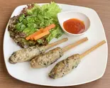 特製豚つくね 3本 Nem nuong boc sa 3 cây（NIEU QUANレストラン）
