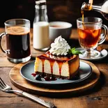 〔お好きなドリンクセット〕I'm kitchenのバスクチーズケーキセット（I’m kitchen）