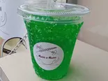 メロンソーダ（【自家焙煎珈琲とバインミーのお店】Mano a Mano）