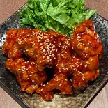 ヤンニョムチキン(6個)（韓国料理 陣）