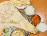 チーズナンとナンのセット Cheese Naan and Naan Set（Shujushi）