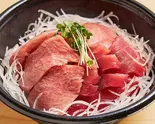 【当店人気No.4！】 特選‼ 本マグロ 3種盛り丼（鮨 月のね 心斎橋本店）