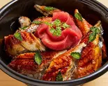 うなマグロ丼（鮨 月のね 心斎橋本店）