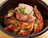うなぎと大トロ丼（鮨 月のね 心斎橋本店）