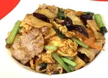 玉子とキクラゲと豚肉炒め（本格中国料理 龍華軒）