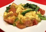 トマトと卵中華風炒め（本格中国料理 龍華軒）