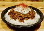 温泉玉子付き オリジナル キーマカレー（カフェ ヤスクーカ）