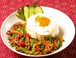 ガパオライス (Gapao Rice)(アジアンエスニック料理 ハヌマン)