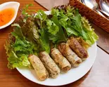 揚げ春巻き(Fried Spring Roll)/5P(アジアンエスニック料理 ハヌマン)