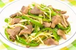 砂肝野菜炒め (Sunagimo Itame)(アジアンエスニック料理 ハヌマン)