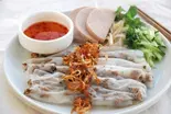 パインクォーン( steamed rolled rice pancake) bánh cuốn（SHINSEKAIYAKINIKU）