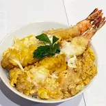 《新登場♫》大海老天卵とじ丼（そば・うどんと丼のいなたや）