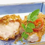 【オススメ★】紅ずわい蟹のクリームコロッケ(2個)（そば・うどんと丼のいなたや）