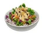 和風おろしドレッシングの蒸し鶏サラダ丼（Green×Greenカメイドクロック店）