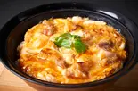 究極の親子丼 ご飯少なめ Chicken and egg rice bowl / less rice（秋田比内地鶏 親子丼専門 本家あべや 恵比寿店）