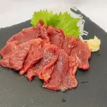 熊本直送 馬刺し 赤身（秋田比内地鶏 親子丼専門 本家あべや 恵比寿店）