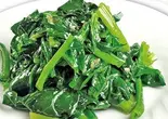 ほうれん草炒め（中華料理美膳房）