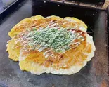 ねぎマヨイカ焼き（お好み焼き イカ焼き 油かすそば飯 おでん 奄美堂）