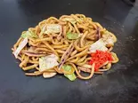 イカソース焼きそば（お好み焼き イカ焼き 油かすそば飯 おでん 奄美堂）