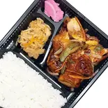 鶏の黒酢炒め弁当（ほか弁 日本亭小金井北口通り店）