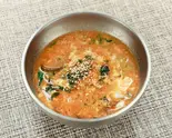 ユッケジャンスープ（焼肉うし志）