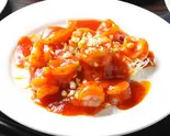 エビチリソース Shrimp with Chili Sauce（膳香苑）