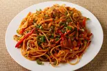 ミックスネパール焼きそば Mixed Nepal Yakisoba (Mix Chowmein)(カスタマン)
