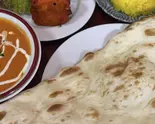 1BUY 2EAT カレー1種類ナン1つ ミニライス・ミニサラダ1つ✕ 2セット（インディアンレストランアンドバー ネパリ）
