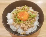 肉みそ丼（麺や舞心(まいこ) 上新庄店）